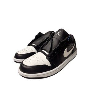 Air Jordan 1 Low Retro OG Black & White Mens Sneakers Size 10